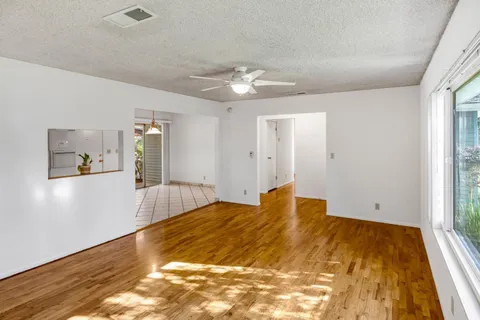 a view of empty room