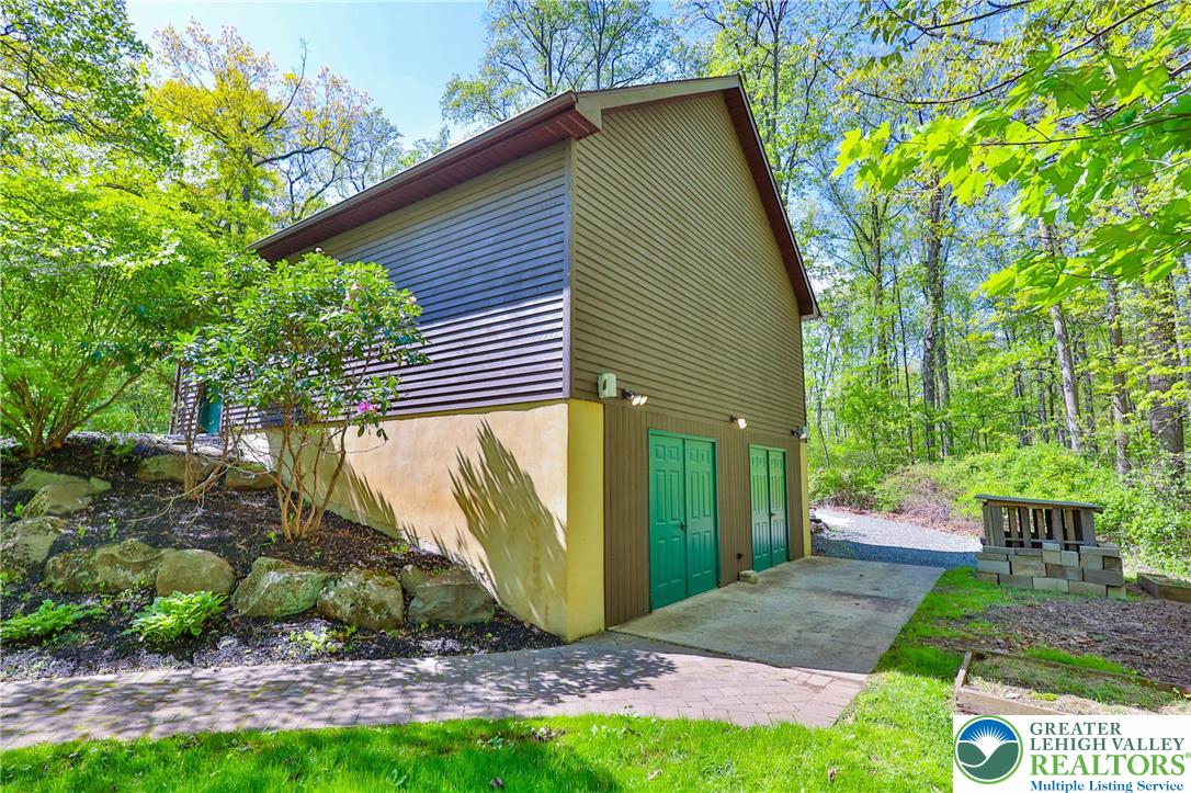 2159 Quarry Road Coopersburg, PA 18036 - Photo 58 of 79 Lower level of the 2 car garage for lawn equipment/ATV storage