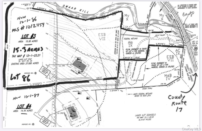 452 County Rte 17 Montgomery, NY 12549 - Photo 1 of 1 lot # 86 aka lot 3 on survey