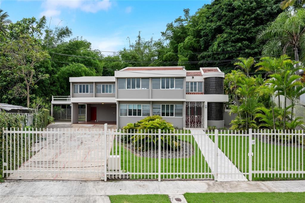 a view of a house with a deck