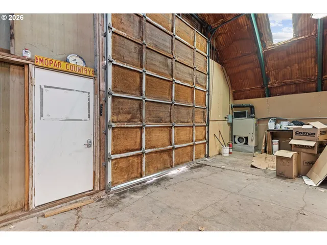 a view of an front door