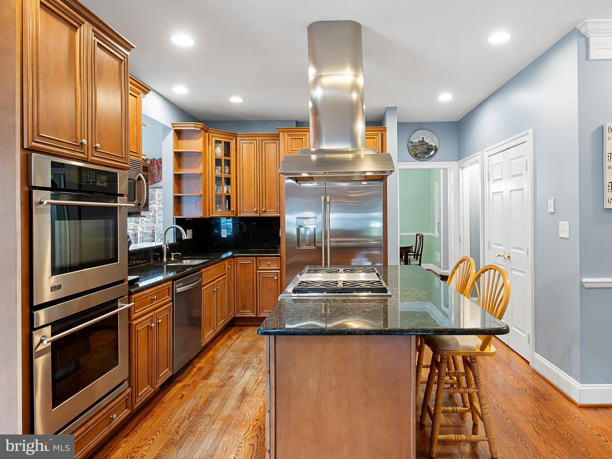 434 Spring Hollow Drive Middletown, DE 19709 - Photo 11 of 59 a kitchen with stainless steel appliances granite countertop a stove a sink and a refrigerator
