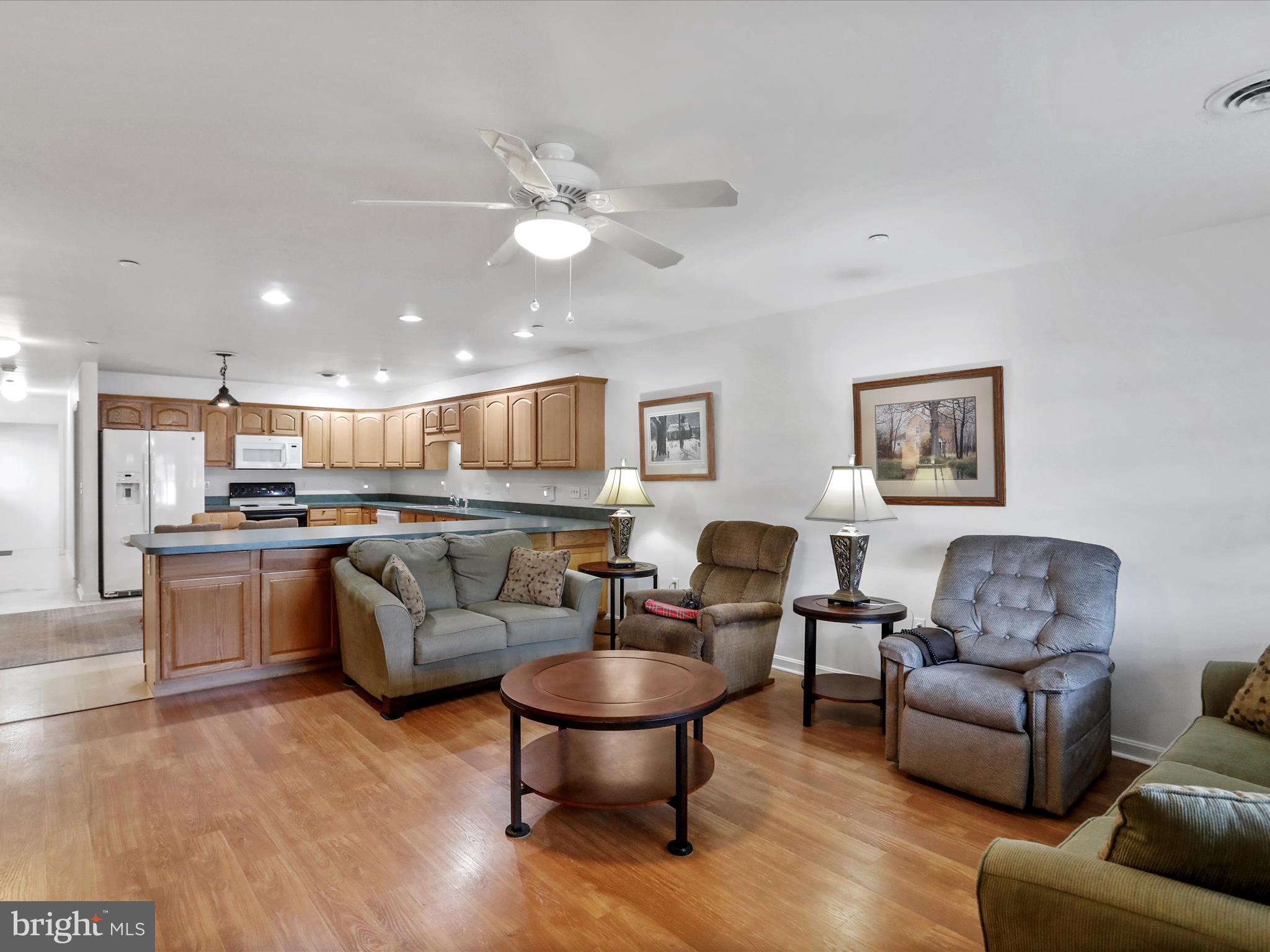 324 Key W Drive Hagerstown, MD 21740 - Photo 2 of 28 a living room with furniture and kitchen view