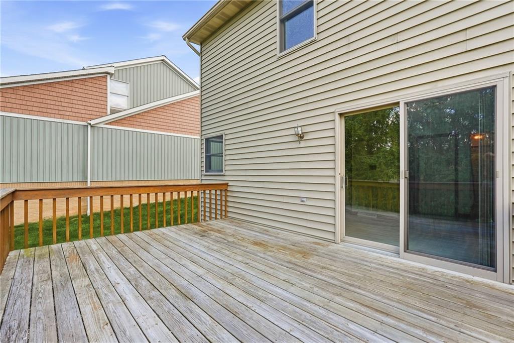 114 Sika Drive Pittsburgh, PA 15239 - Photo 35 of 45 a view of backyard with a balcony