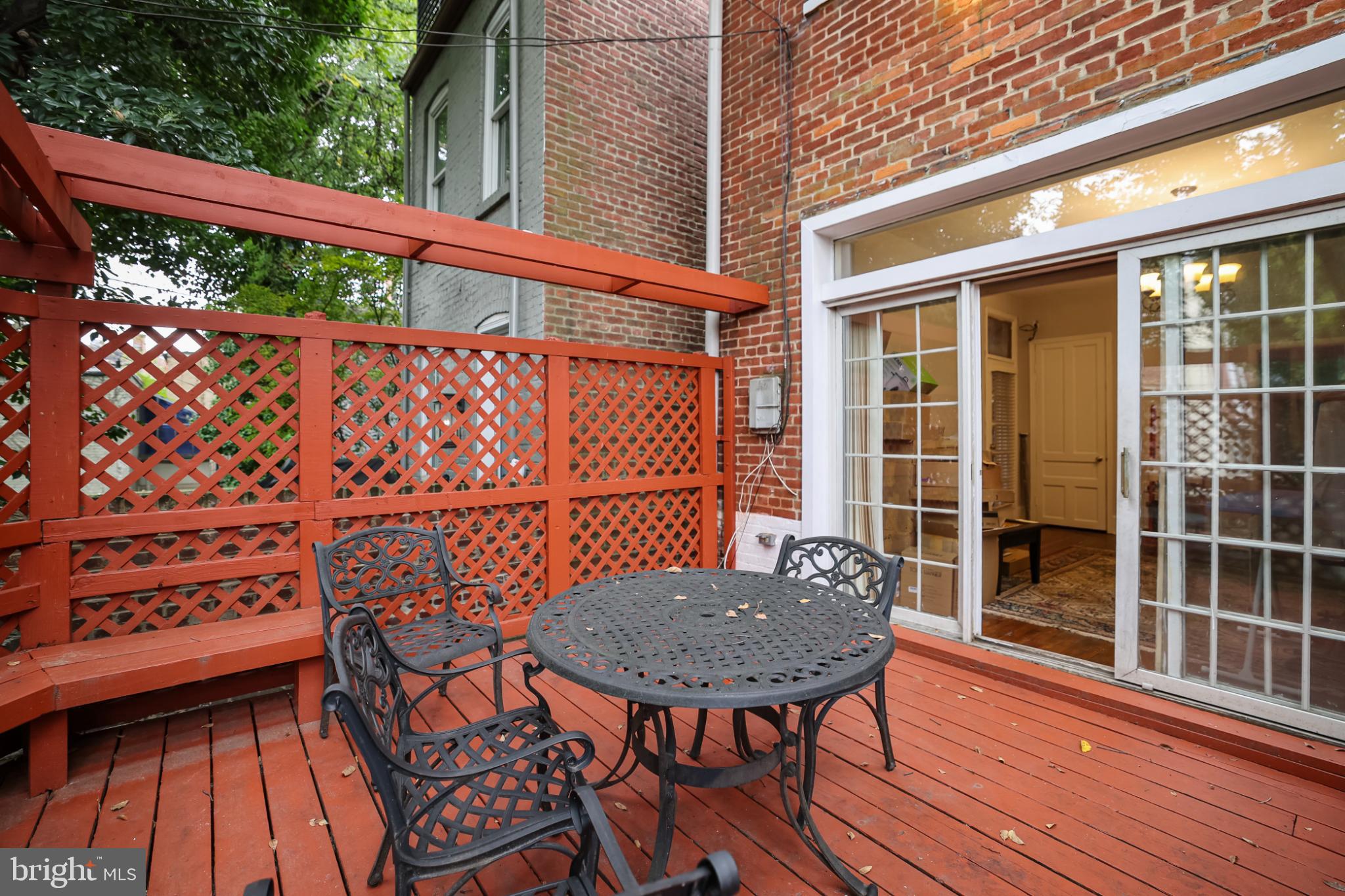 430 New Jersey Avenue Southeast Washington, DC 20003 - Photo 19 of 34 Charming outdoor retreat with cozy seating.