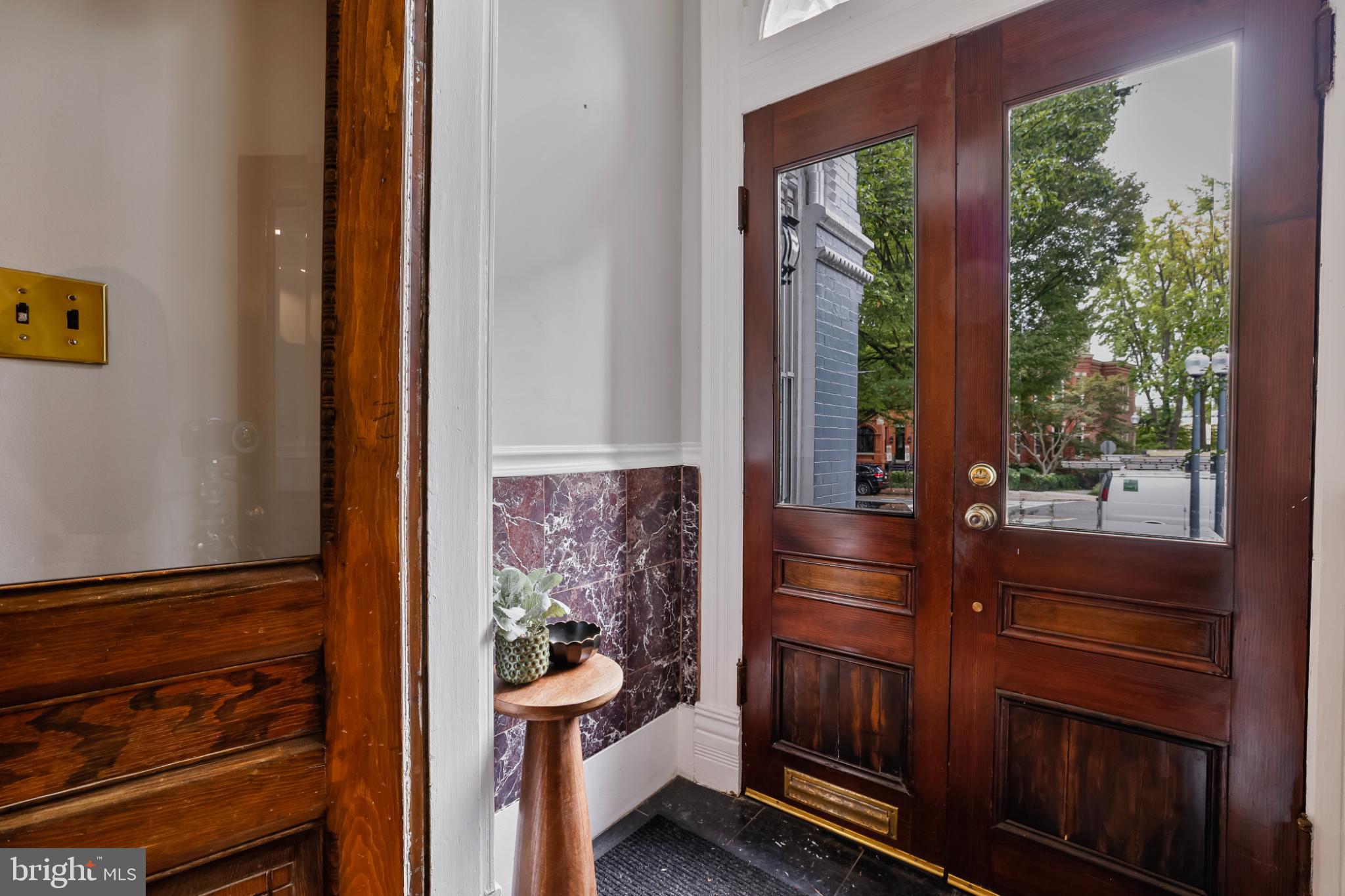 430 New Jersey Avenue Southeast Washington, DC 20003 - Photo 3 of 34 Elegant entryway with classic charm.