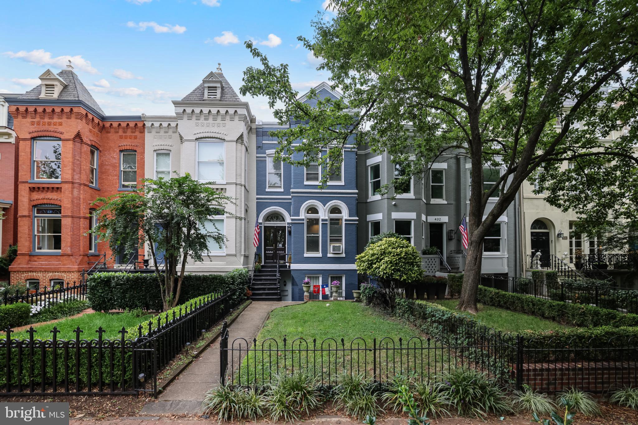 430 New Jersey Avenue Southeast Washington, DC 20003 - Photo 34 of 34 Charming row of historic homes in bloom.