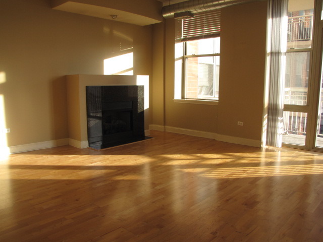 1001 West Madison Street, Unit 501 Chicago, IL 60607 - Photo 2 of 15 a view of empty room with window and wooden floor