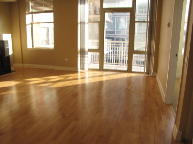 1001 West Madison Street, Unit 501 Chicago, IL 60607 - Photo 4 of 15 a view of empty room with floor to ceiling window