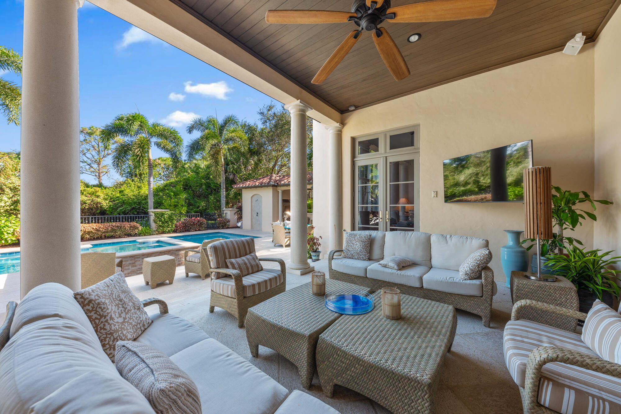 503 Bald Eagle Drive Jupiter, FL 33477 - Photo 31 of 62 Outdoor TV Area