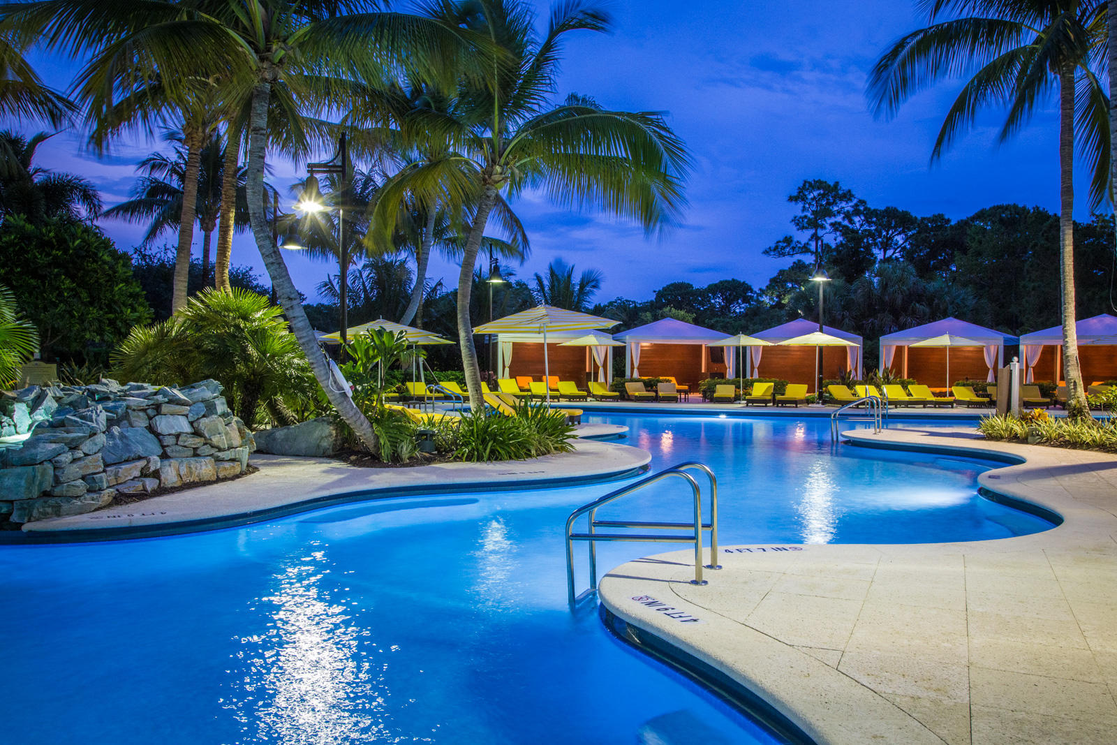 503 Bald Eagle Drive Jupiter, FL 33477 - Photo 42 of 62 a view of swimming pool with outdoor seating
