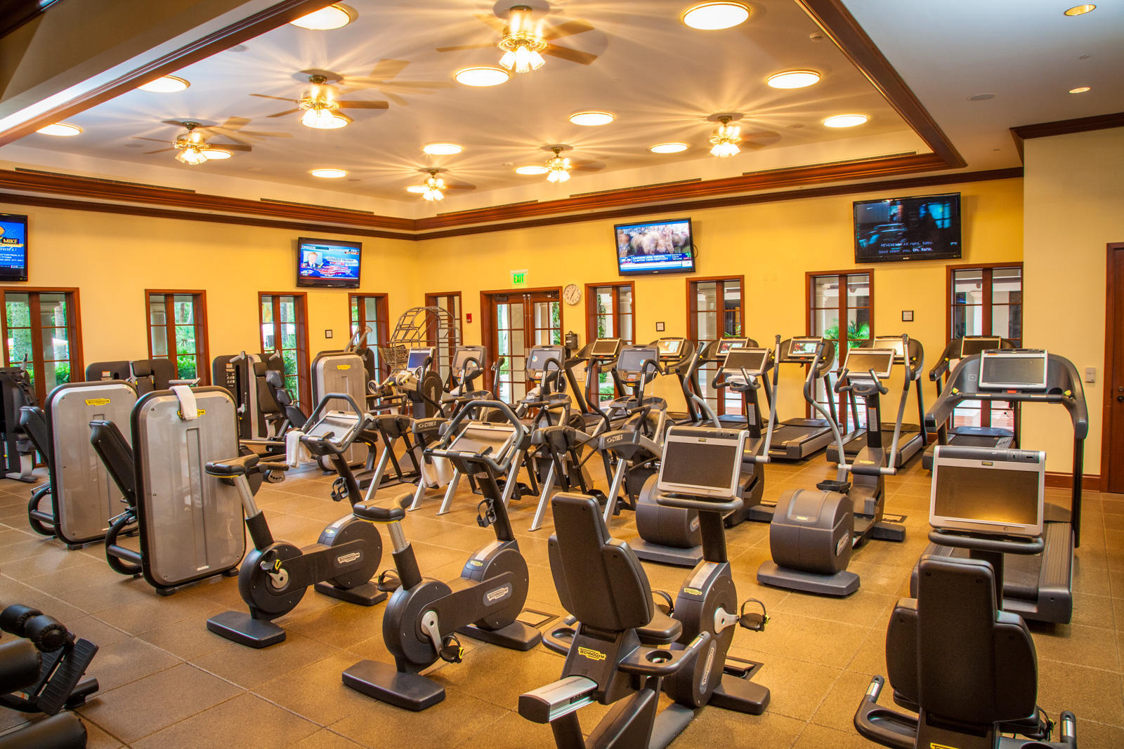 503 Bald Eagle Drive Jupiter, FL 33477 - Photo 50 of 62 a view of a room with gym equipment