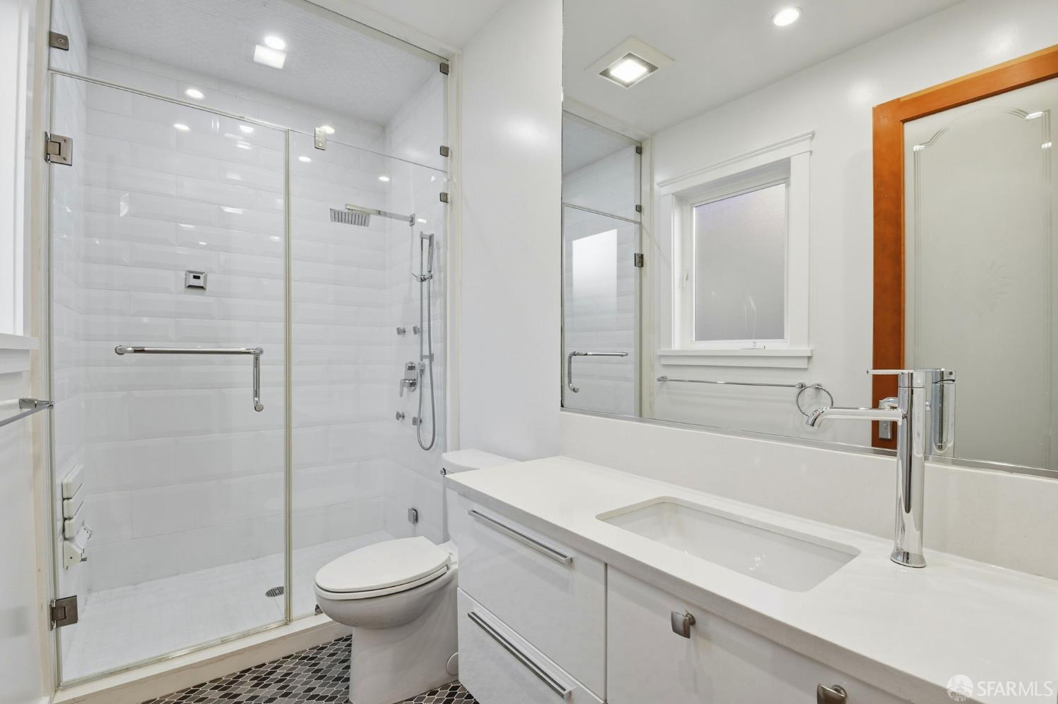 526 Silver Avenue San Francisco, CA 94112 - Photo 34 of 44 a bathroom with a sink toilet and shower