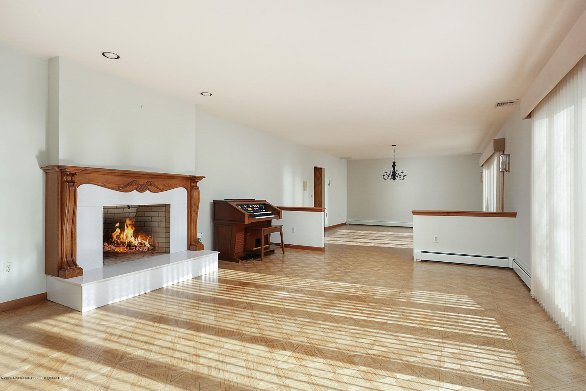 1350 Church Road Toms River, NJ 08755 - Photo 5 of 28 a view of a livingroom with a fireplace and window