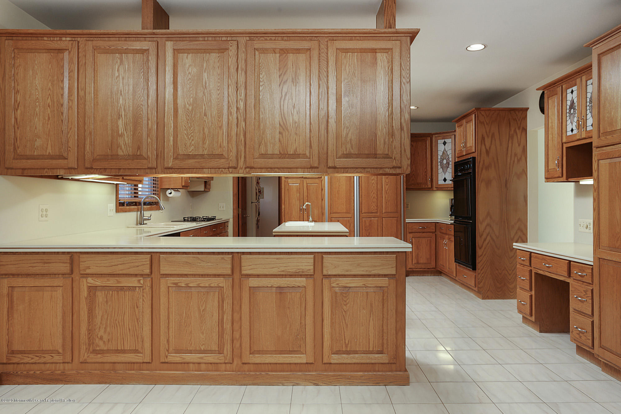 1350 Church Road Toms River, NJ 08755 - Photo 9 of 28 a kitchen with stainless steel appliances granite countertop a refrigerator and a sink