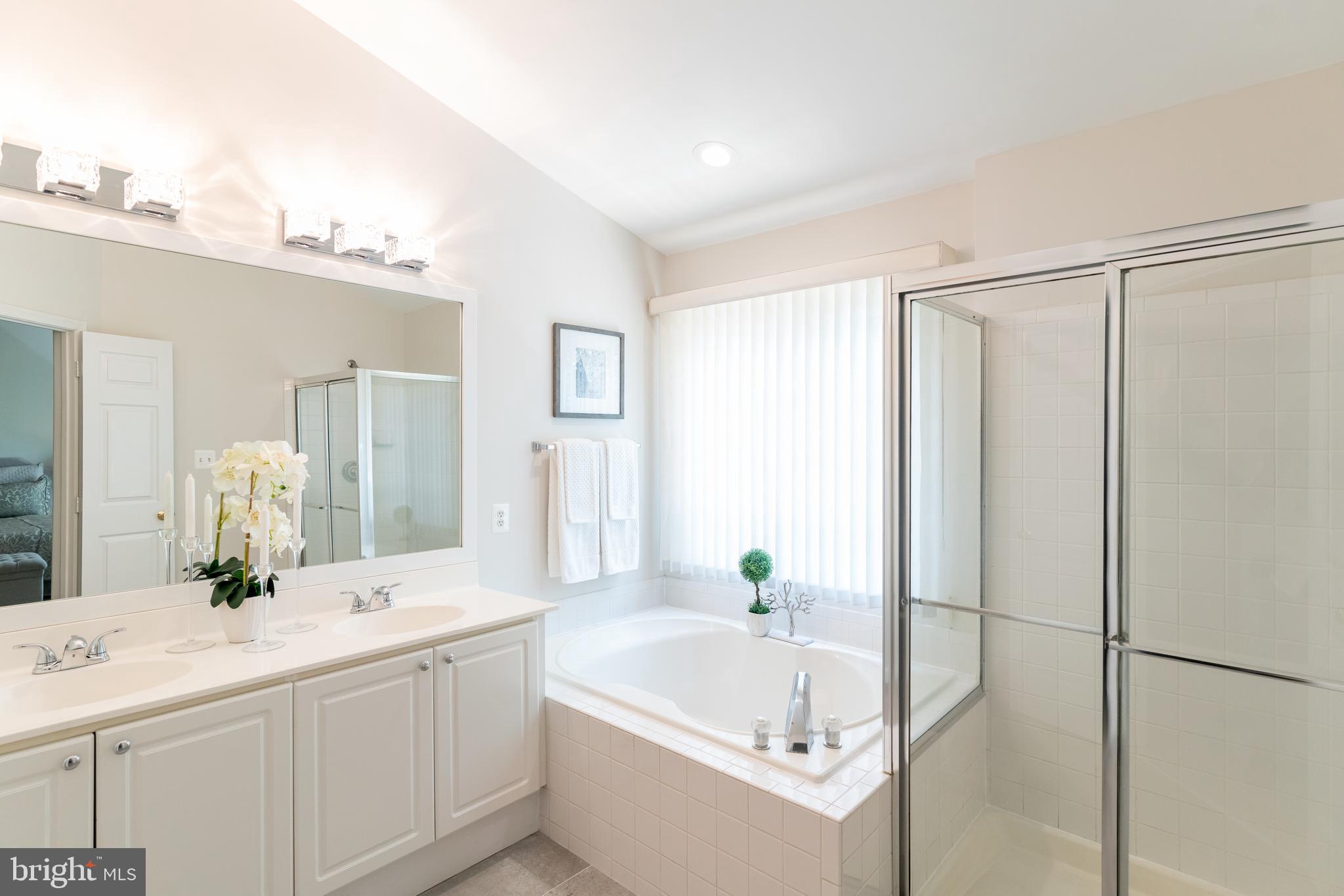 8506 Bells Ridge Terrace Potomac, MD 20854 - Photo 14 of 24 Primary Bath with separate shower