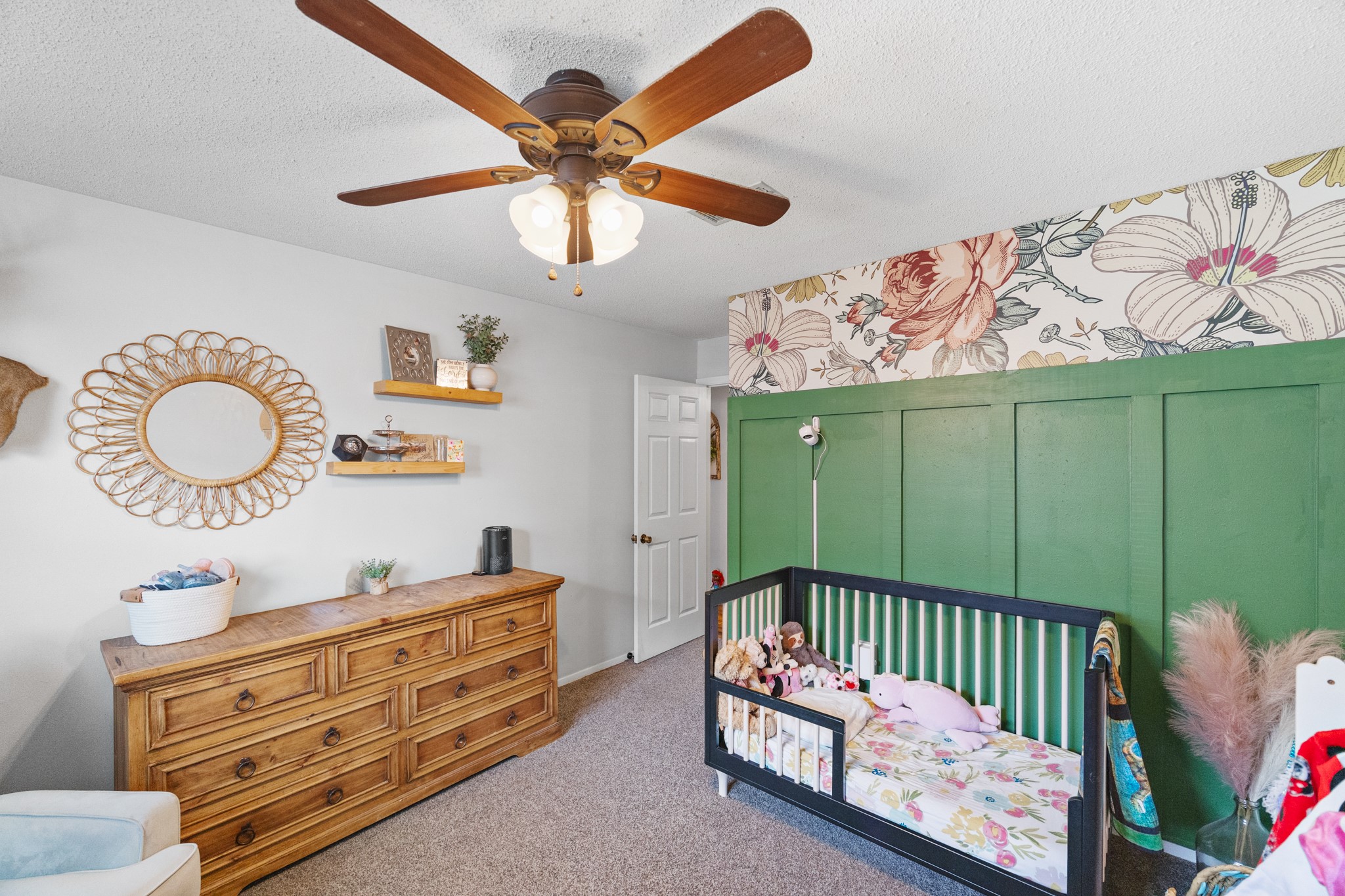 1003 Virginia Street Edna, TX 77957 - Photo 15 of 30 a bedroom with furniture and a large window