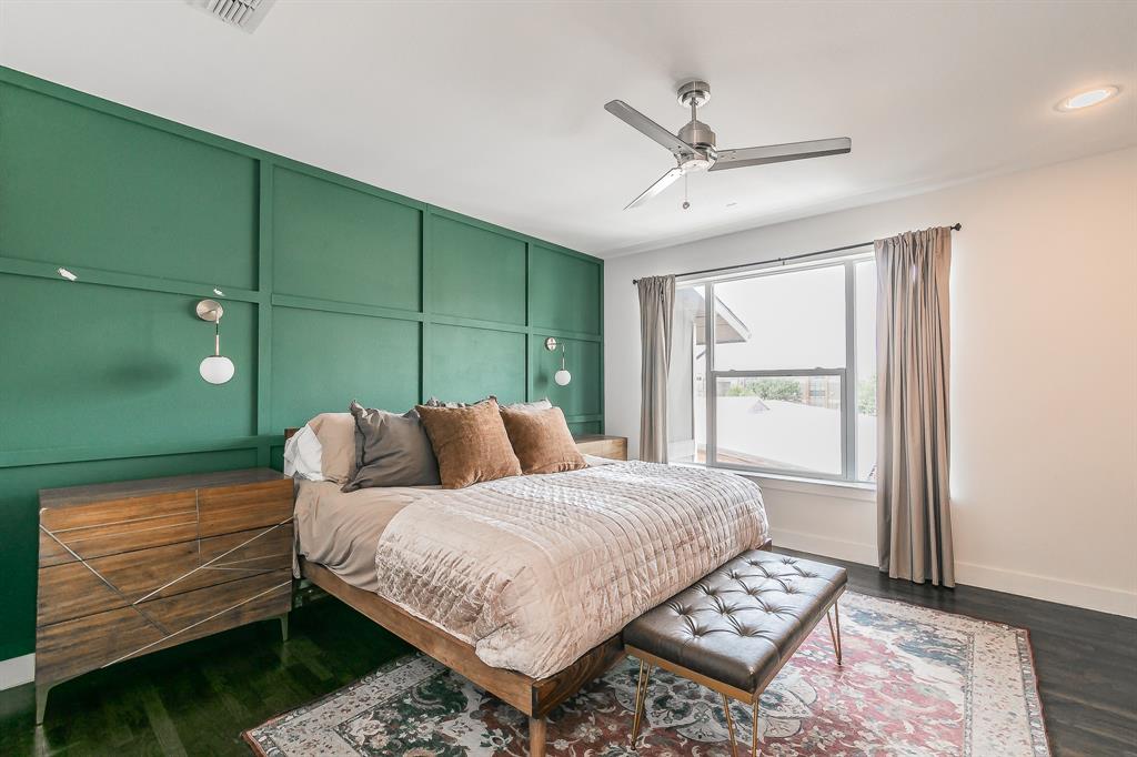 2441 Thatcher Drive Dallas, TX 75206 - Photo 25 of 35 a bedroom with a bed and a window