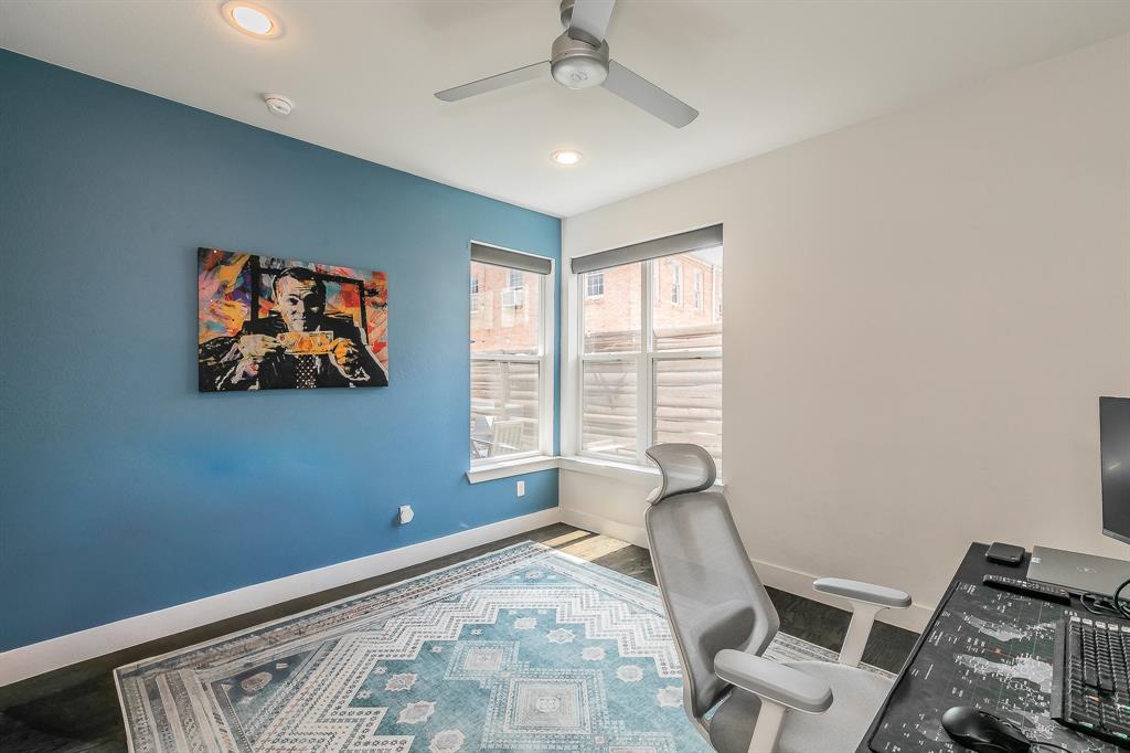 2441 Thatcher Drive Dallas, TX 75206 - Photo 5 of 35 a view of a workspace with furniture and a window