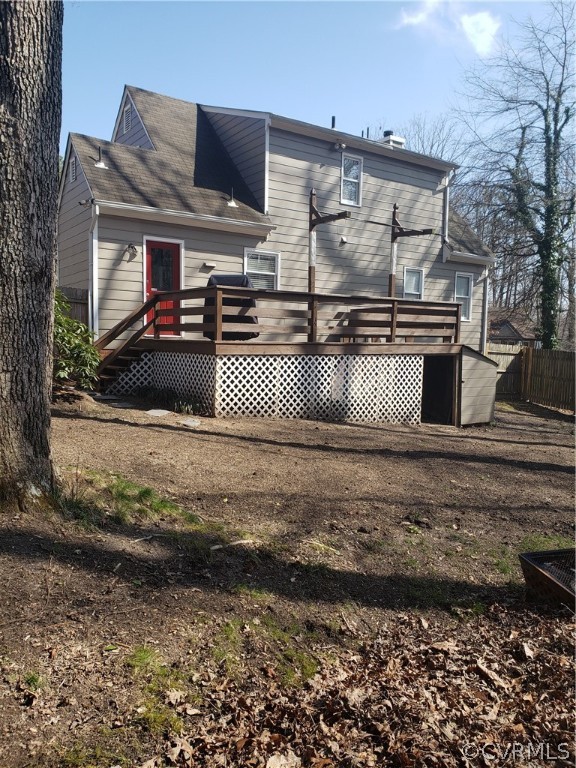 10301 Natural Bridge Road Chesterfield, VA 23236 - Photo 15 of 18 Back of Home