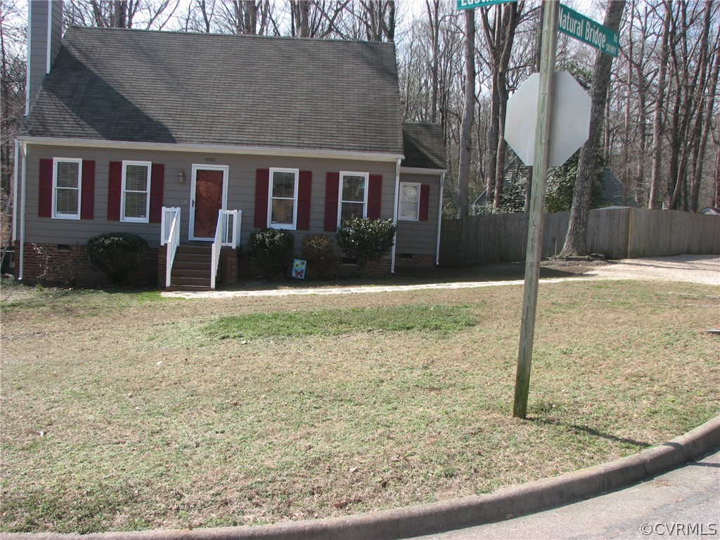 10301 Natural Bridge Road Chesterfield, VA 23236 - Photo 2 of 18 Front View of Home