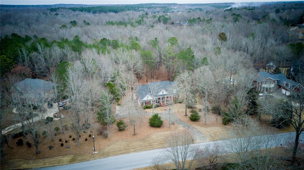 55 Glengarry Chase Covington, GA 30014 - Photo 9 of 73 an aerial view of a house with a yard
