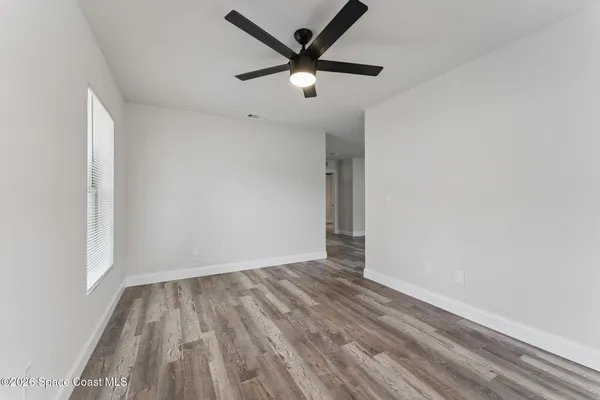 wooden floor in an empty room