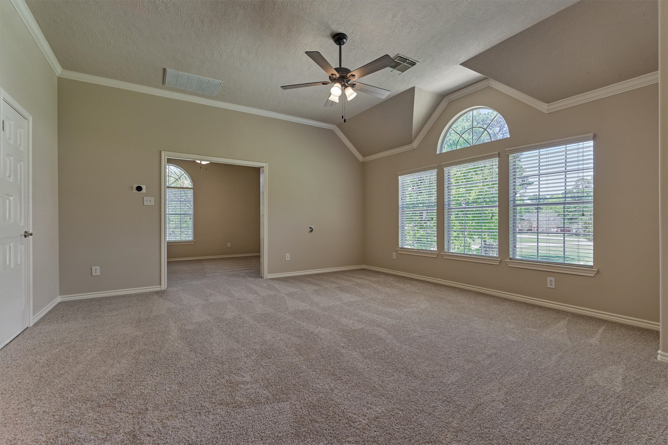 30202 West Legends Trail Drive Spring, TX 77386 - Photo 35 of 50 The game room up on the second floor. The home has lots of crown molding added and large windows.