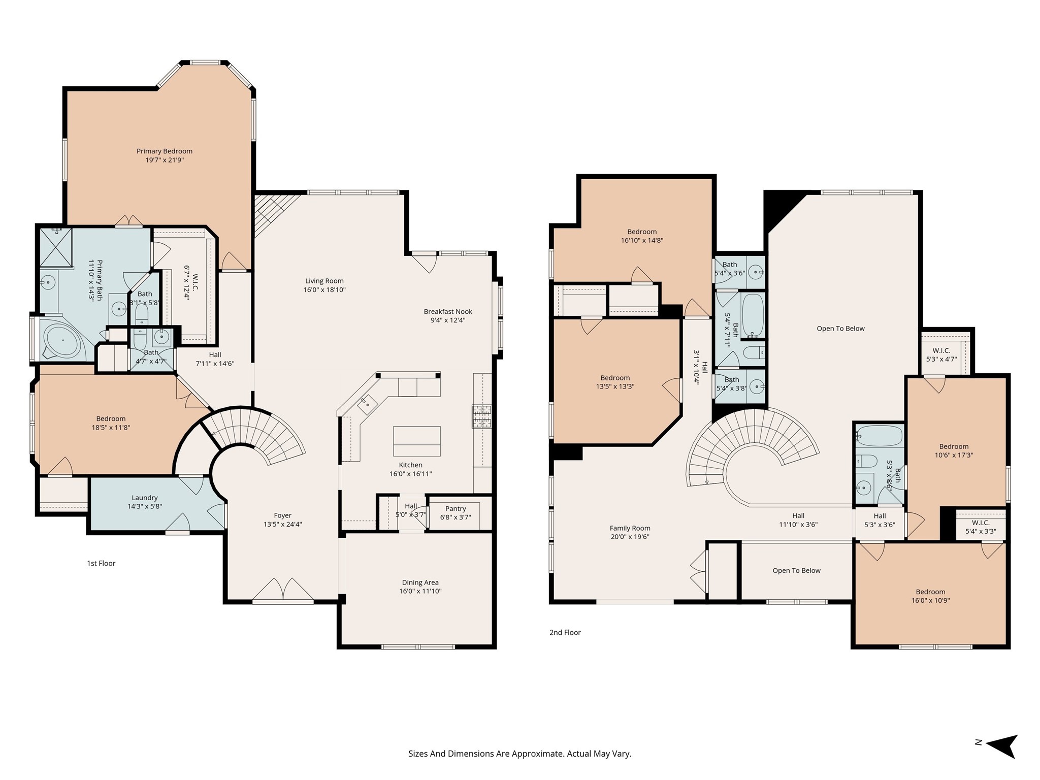 30202 West Legends Trail Drive Spring, TX 77386 - Photo 50 of 50 The home has a great layout with 2 bedrooms on the main floor. All the bedrooms are spacious, and the soaring ceilings and stunning staircase add a dramatic flair. This home has timeless elegance.