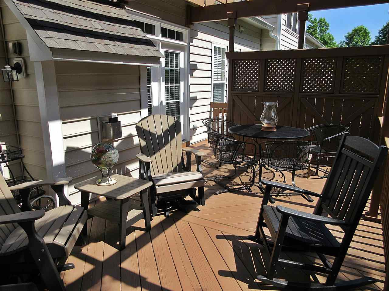 3920 Sunset Maple Court, Unit LOT 026 Raleigh, NC 27612 - Photo 21 of 30 Deck is accessible from Inside and Outside. Deck