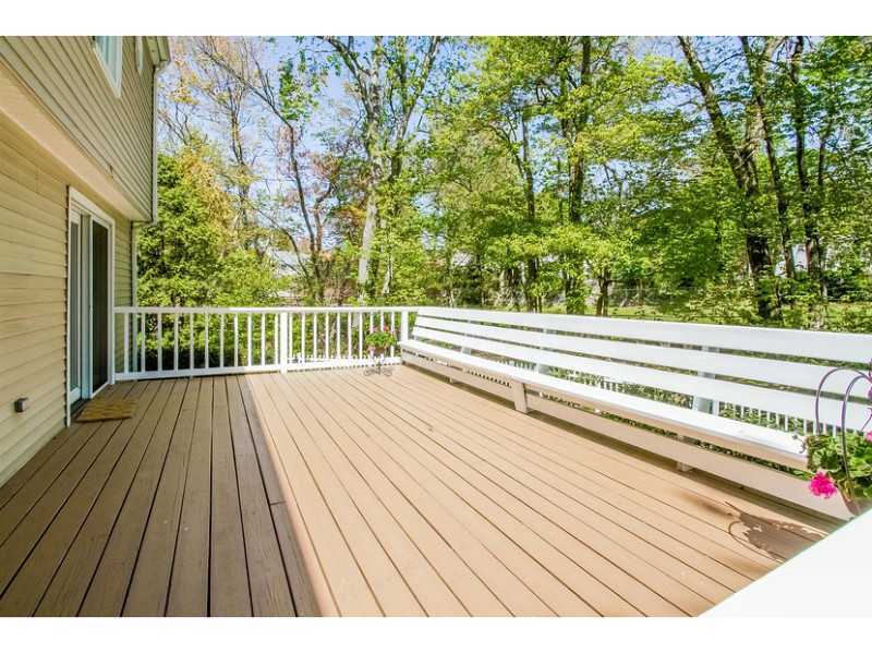 65 Lockwood Lane Riverside, CT 06878 - Photo 23 of 25 a view of backyard with deck and wooden floor