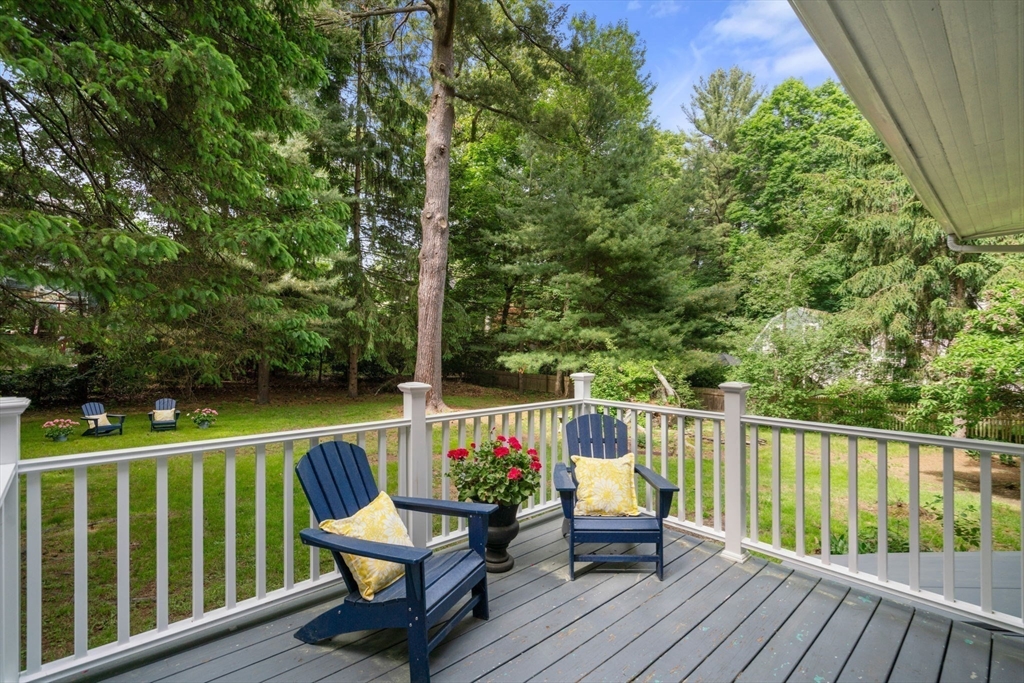 81 Avalon Road Newton, MA 02468 - Photo 17 of 38 a view of a two chairs in the deck