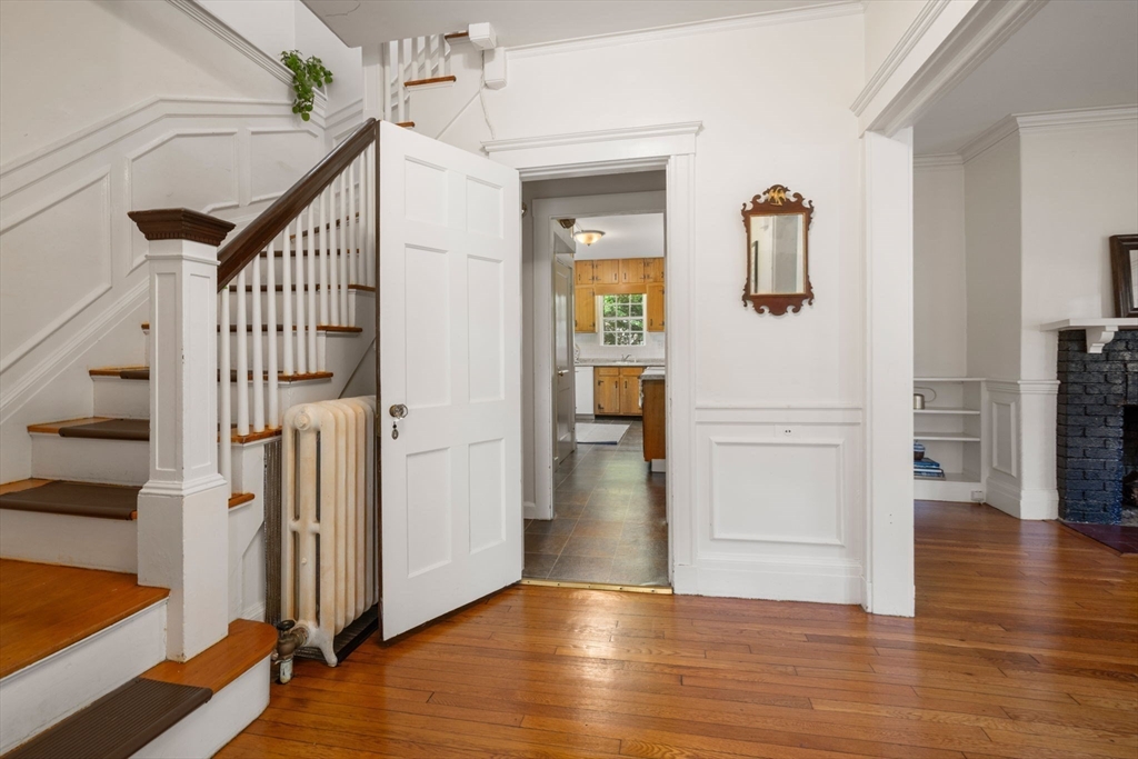 81 Avalon Road Newton, MA 02468 - Photo 3 of 38 a view of entryway and hall with wooden floor