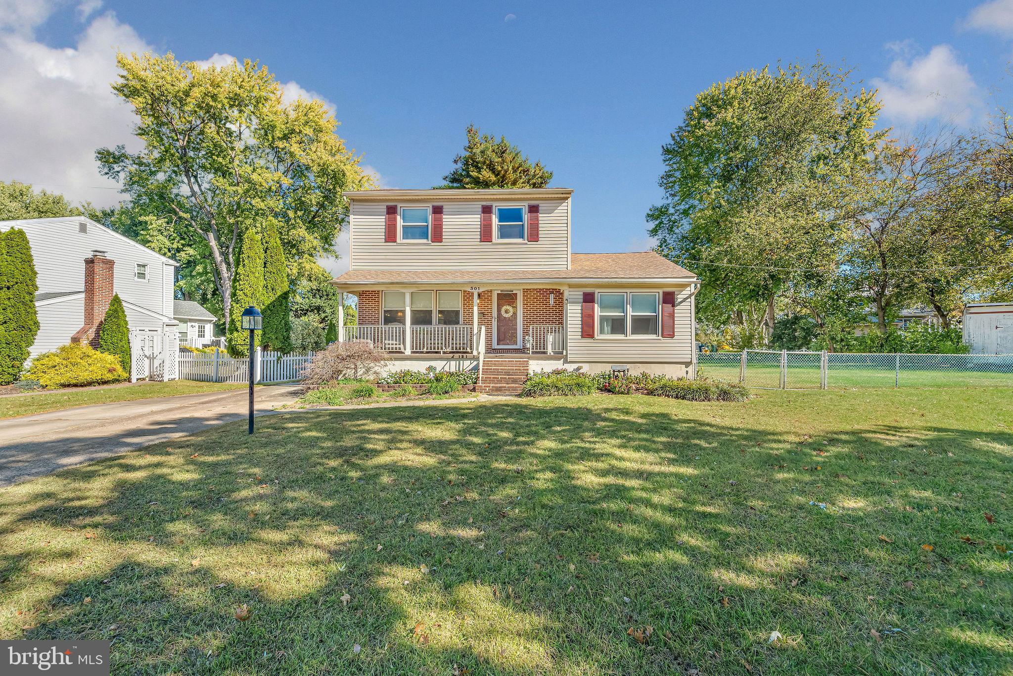 301 North Coles Avenue Maple Shade, NJ 08052 - Photo 2 of 31 a house view with a garden space