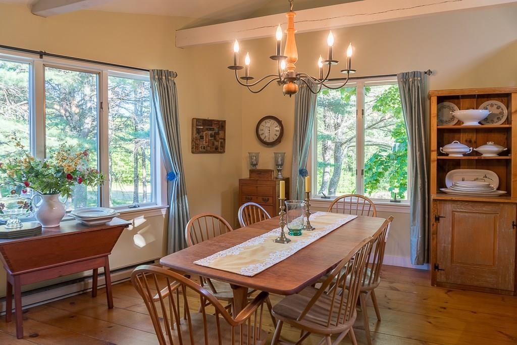 156 Bristol Road Damariscotta, ME 04543 - Photo 11 of 29 Dining room, with room for large...