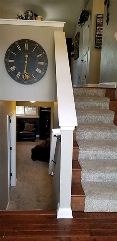 112 Pembroke Road Southwest Poplar Grove, IL 61065 - Photo 11 of 25 a view of entryway and hall with wooden floor