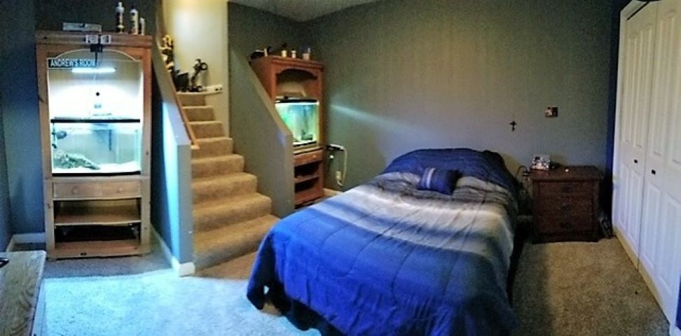 112 Pembroke Road Southwest Poplar Grove, IL 61065 - Photo 21 of 25 a bedroom with a bed and a tv