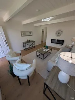 a bedroom with a bed and dresser