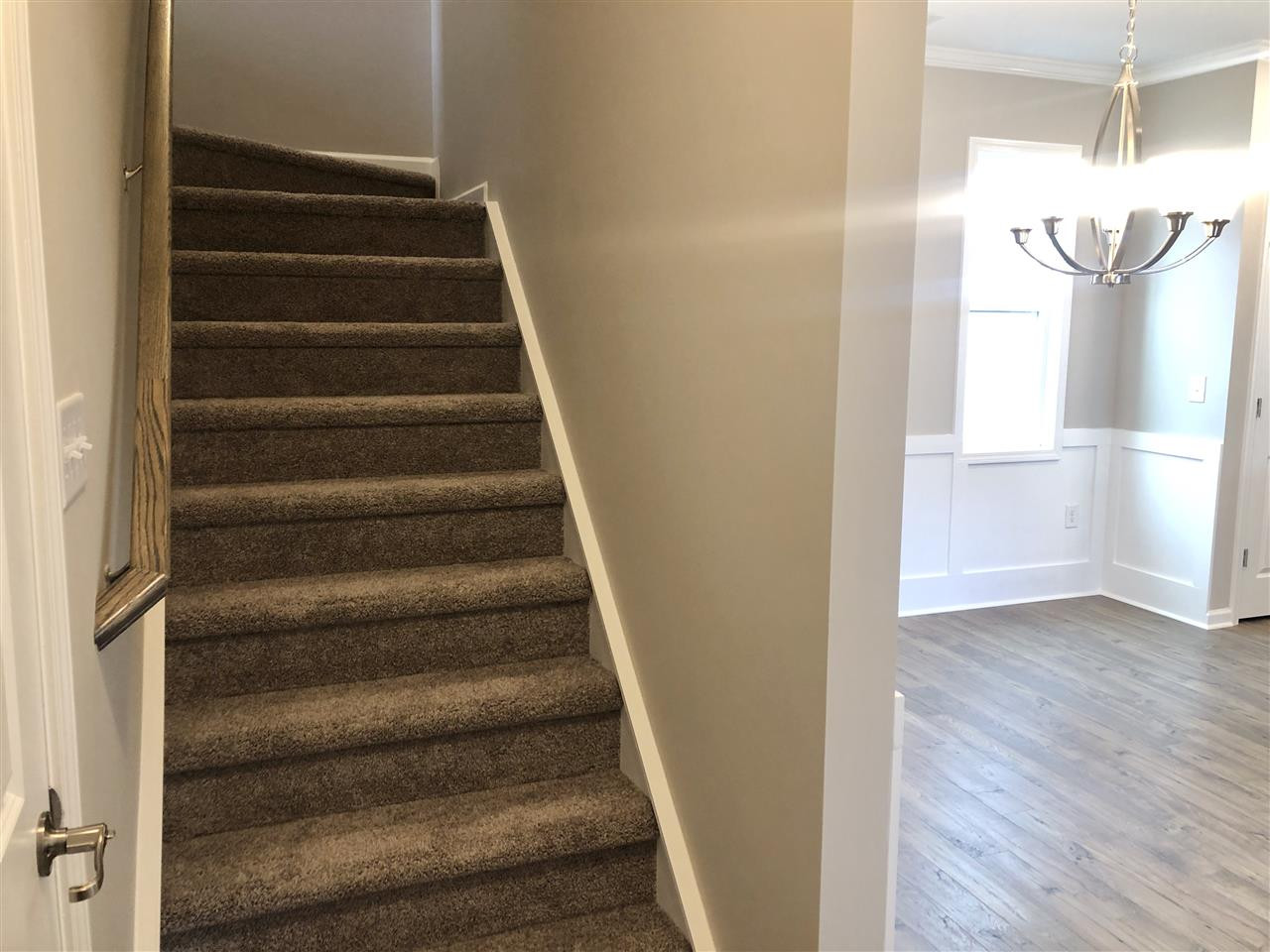5416 Advancing Avenue, Unit 1121 Raleigh, NC 27616 - Photo 10 of 30 stairs to studio over garage