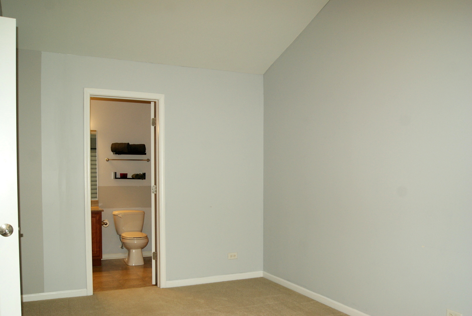 4425 Timber Ridge Court, Unit 4425 Joliet, IL 60431 - Photo 11 of 25 a view of a hallway with wooden floor and a bathroom