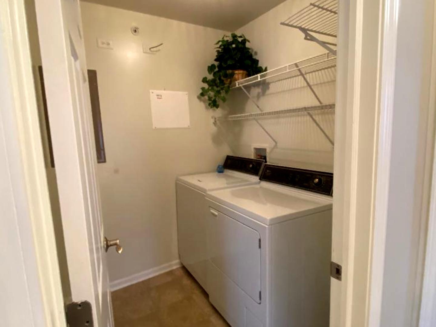 4425 Timber Ridge Court, Unit 4425 Joliet, IL 60431 - Photo 19 of 25 a utility room with dryer and washer
