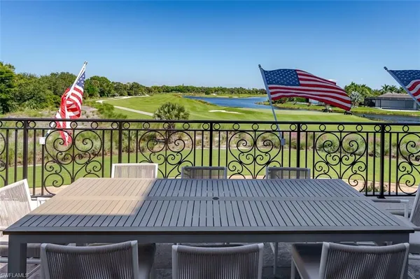 a view of a dining room with lots of wooden furniture