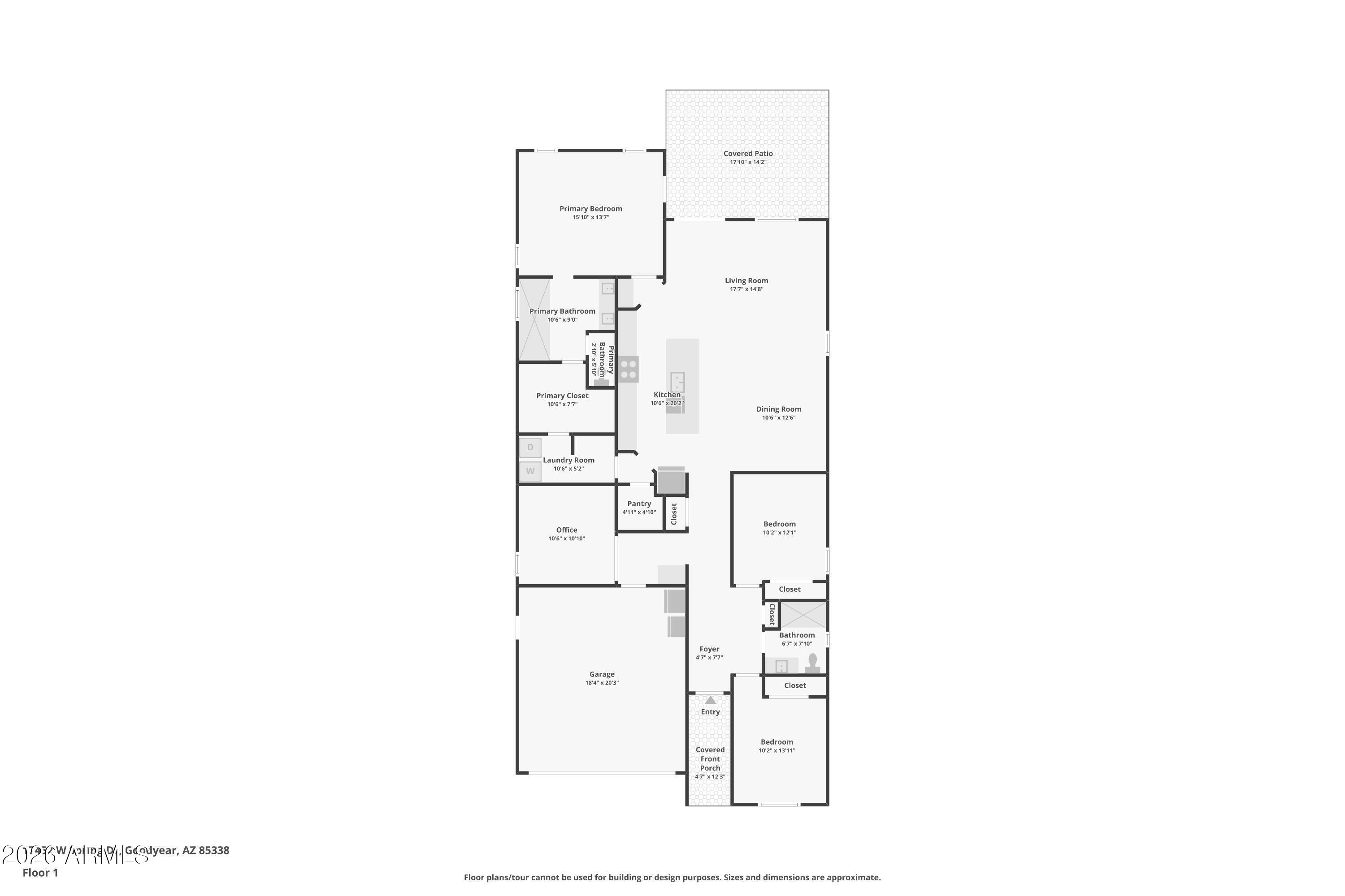 17452 West Spring Drive Goodyear, AZ 85338 - Photo 64 of 64 1-floor-1