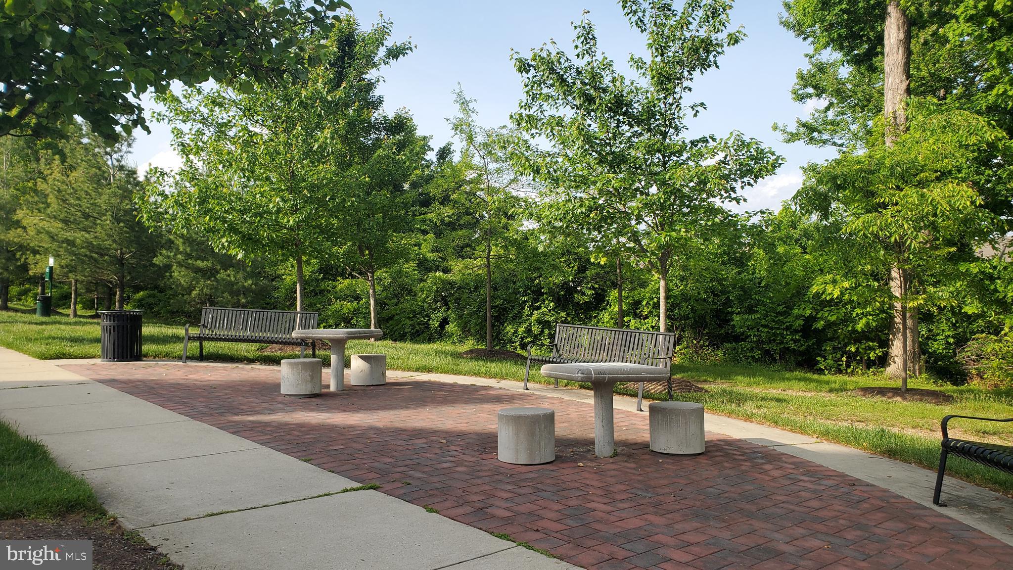 7206 Abbey Road Elkridge, MD 21075 - Photo 42 of 44 Sitting area at the beginning of the street