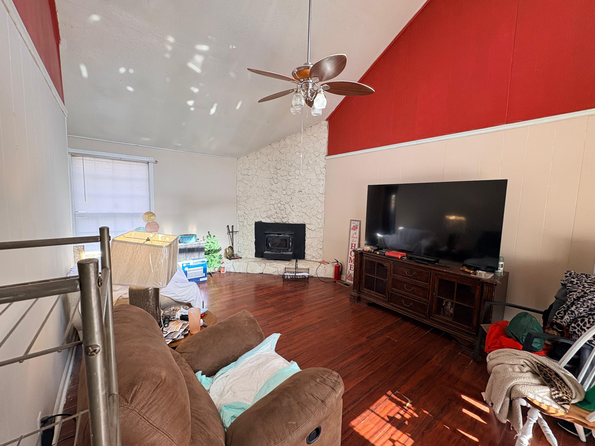 535 Inver Lane Clarksville, TN 37042 - Photo 3 of 10 a living room with furniture and a flat screen tv