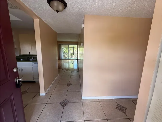 a view of front door