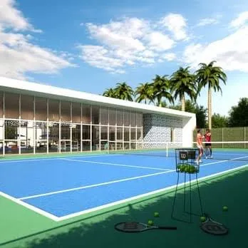 a view of outdoor space with seating