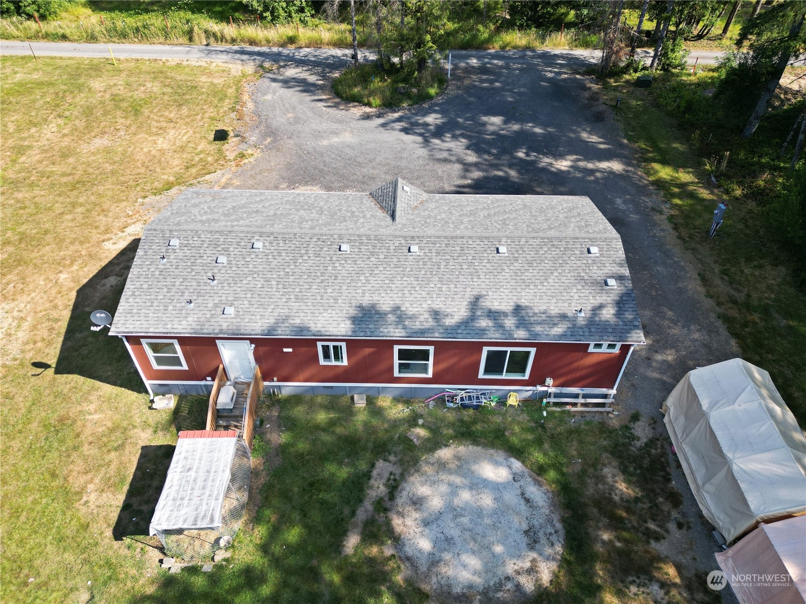 446-67 Meier Road Winlock, WA 98596 - Photo 23 of 33 an aerial view of a house