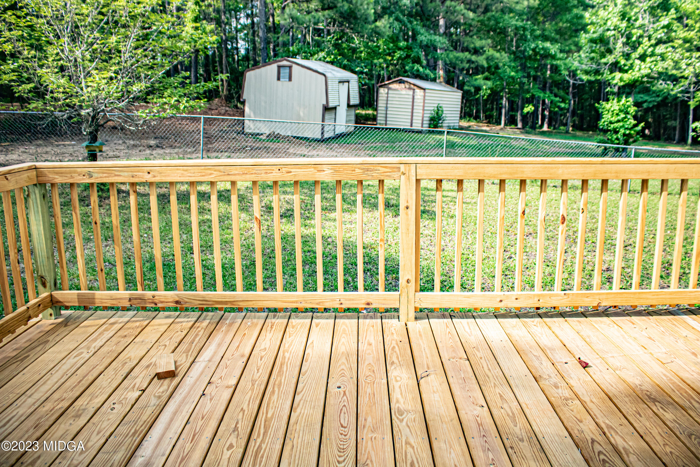 2818 Pea Ridge Road Juliette, GA 31046 - Photo 48 of 71 a view of balcony with small garden