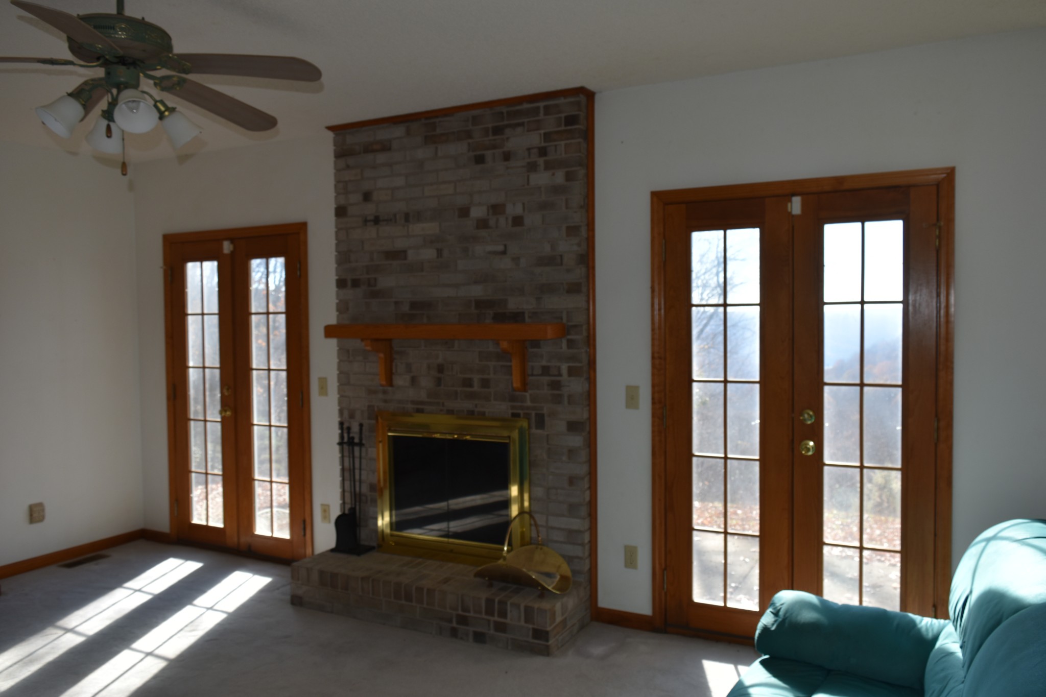 1454 Stagecoach Road Sewanee, TN 37375 - Photo 20 of 75 a living room with furniture and a fireplace
